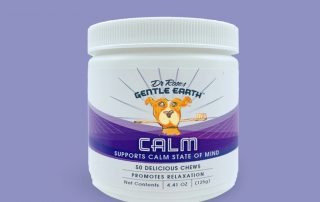 Gentle Earth Pets all-natural calming treats for dogs relaxation chews/treats for treating your dog's anxiety